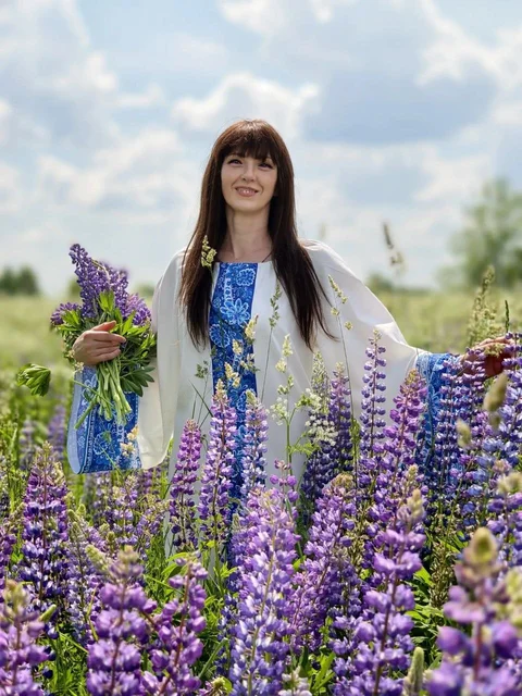 Фотосессия в люпинах - 1