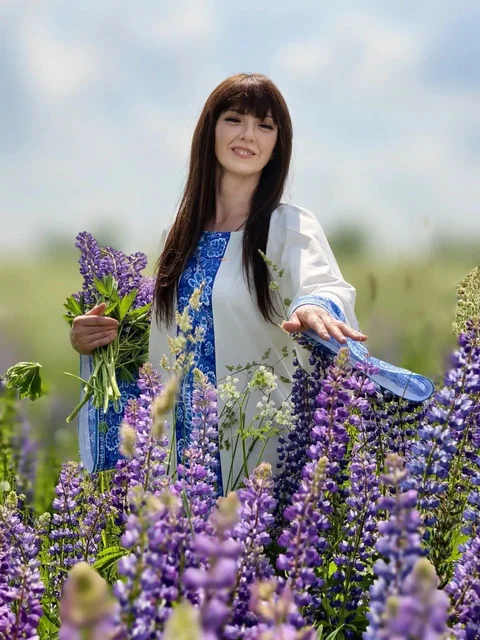 Фотосессия в люпинах - 2