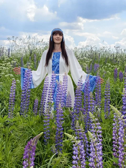Фотосессия в люпинах - 3