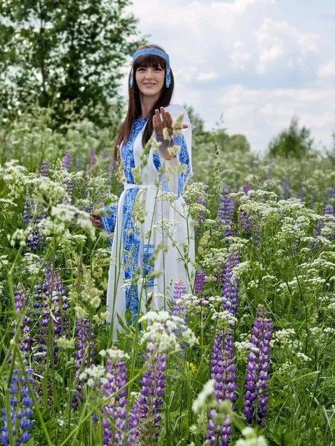 Фотосессия в люпинах - 4